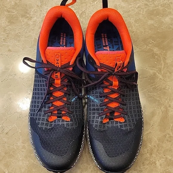 *Under Armour Unisex HOVR™ Ridge Trail Running Shoes, M14/W15.5 - Picture 4 of 16